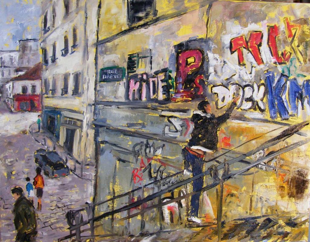 RUE DREVET MONTMARTRE TAG